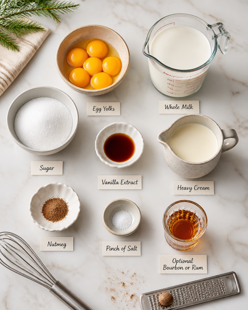 homemade eggnog recipe