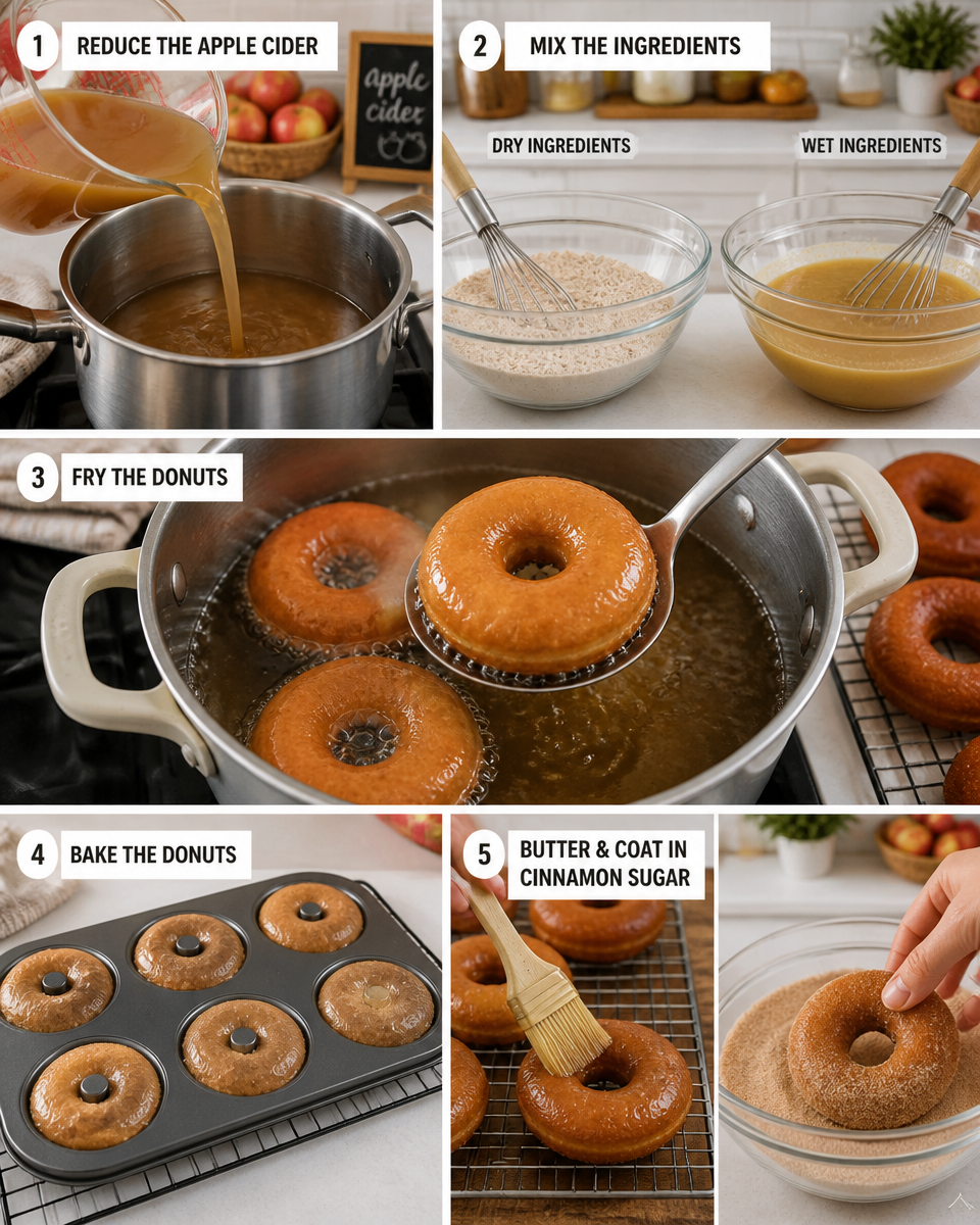 apple cider donuts recipe