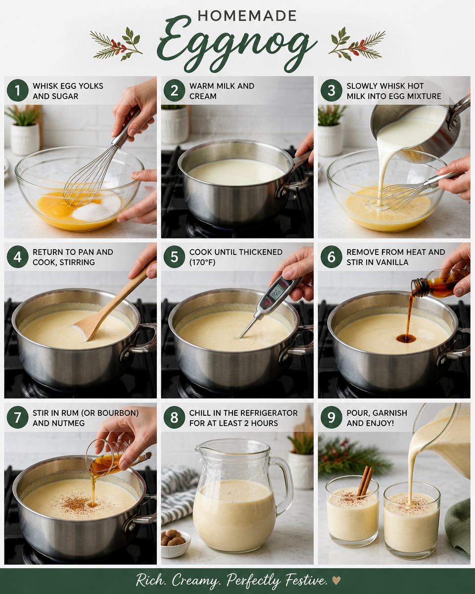 homemade eggnog recipe