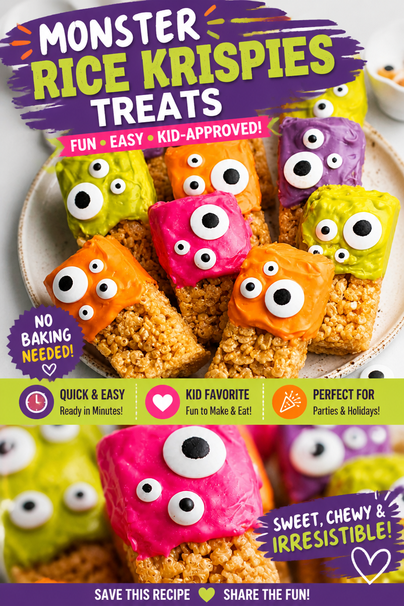 Halloween Rice Krispie Treats