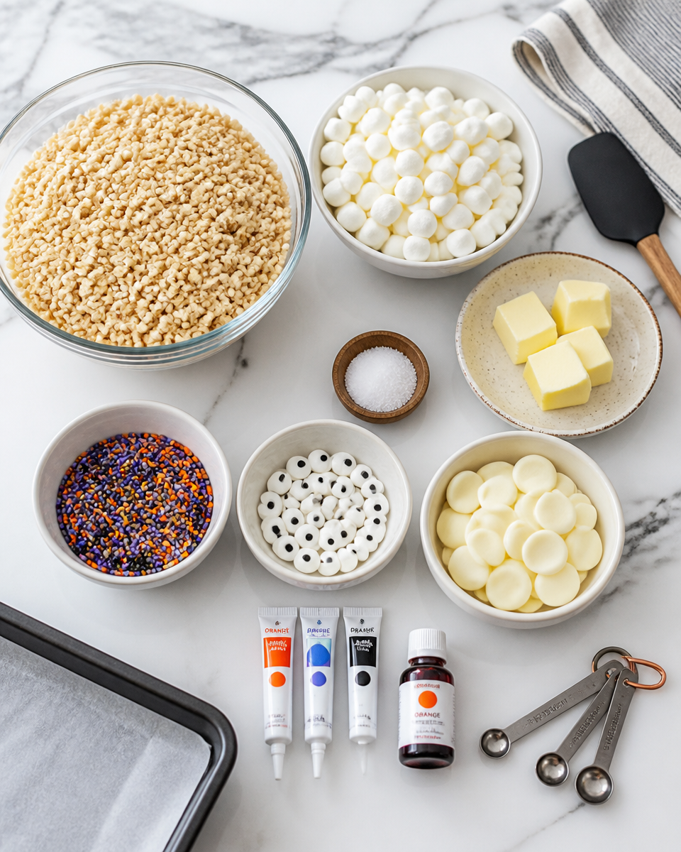Halloween Rice Krispie Treats