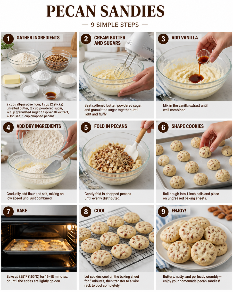 Pecan Sandies Recipe