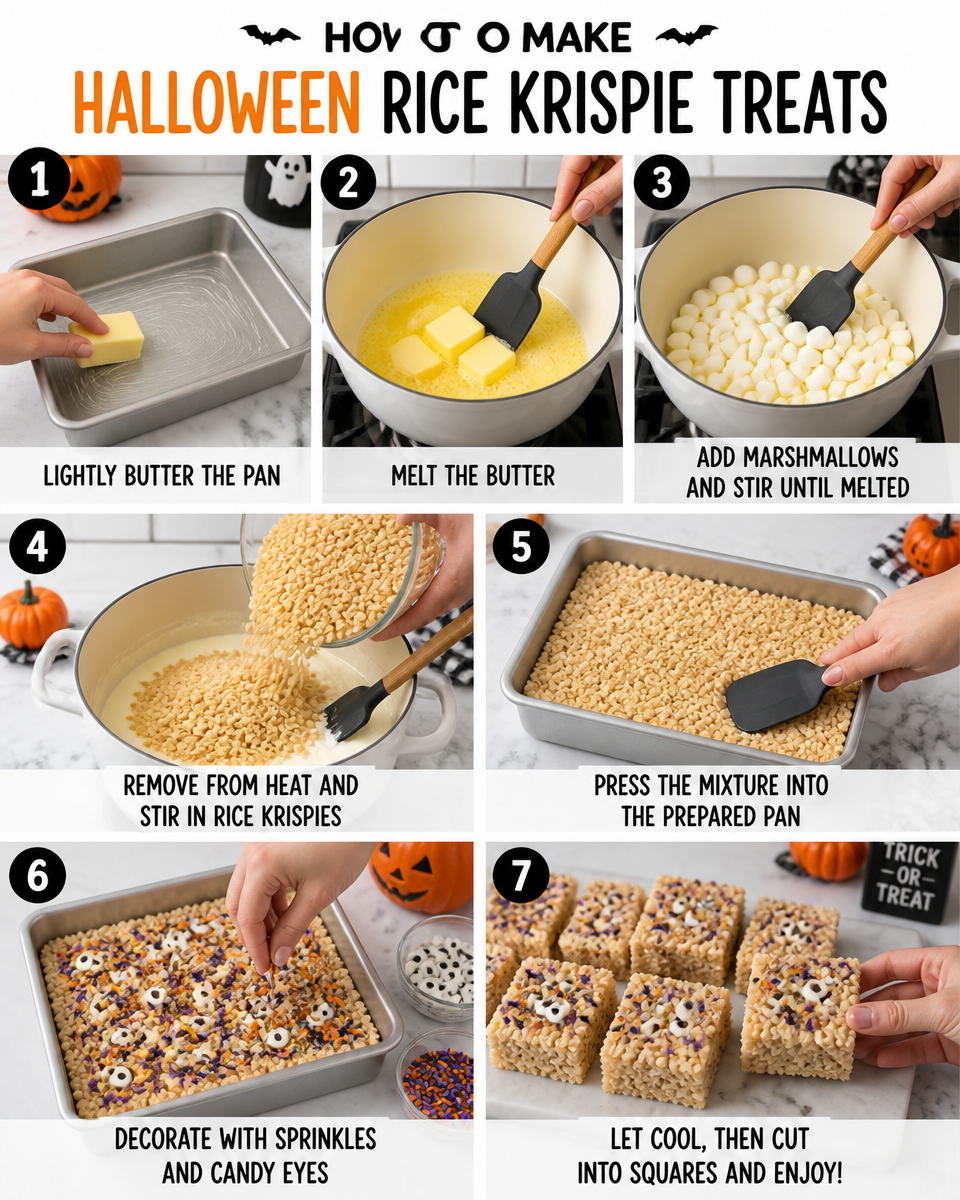Halloween Rice Krispie Treats