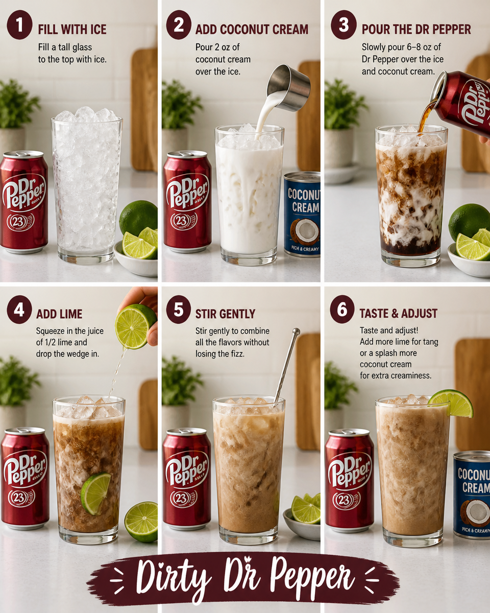 Dirty Dr Pepper Recipe