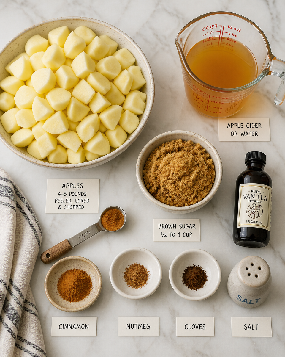 apple butter recipe slow cooker