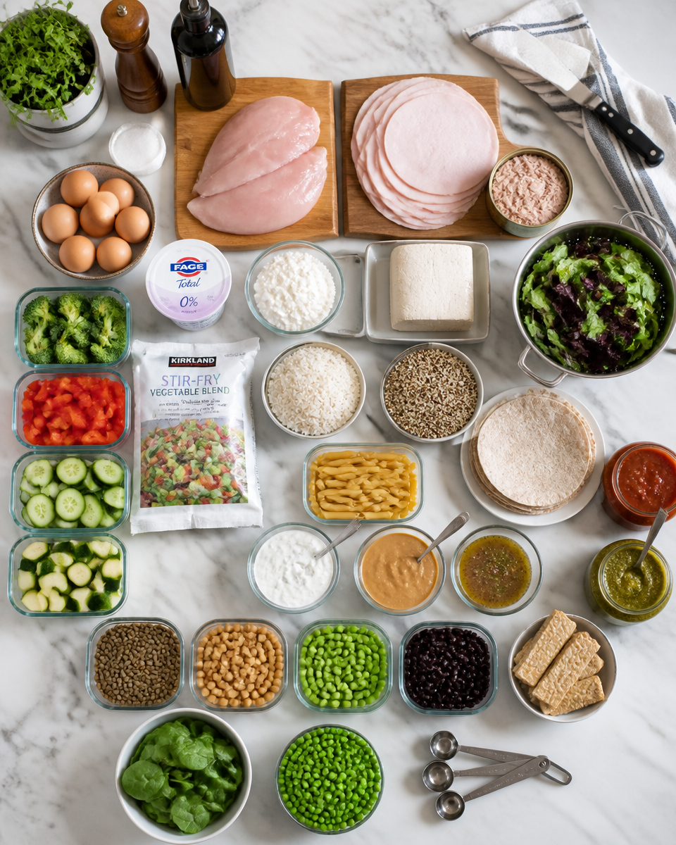 high protein meal prep
