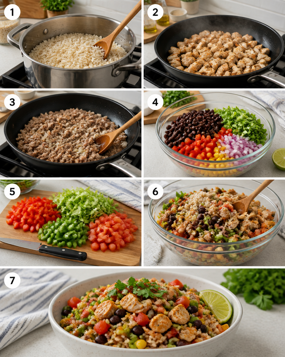 high protein meal prep
