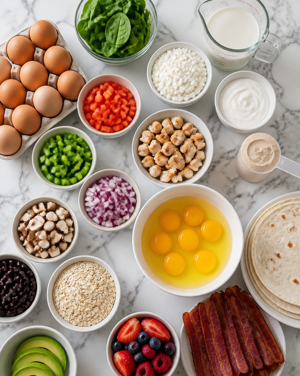 high protein breakfast ideas