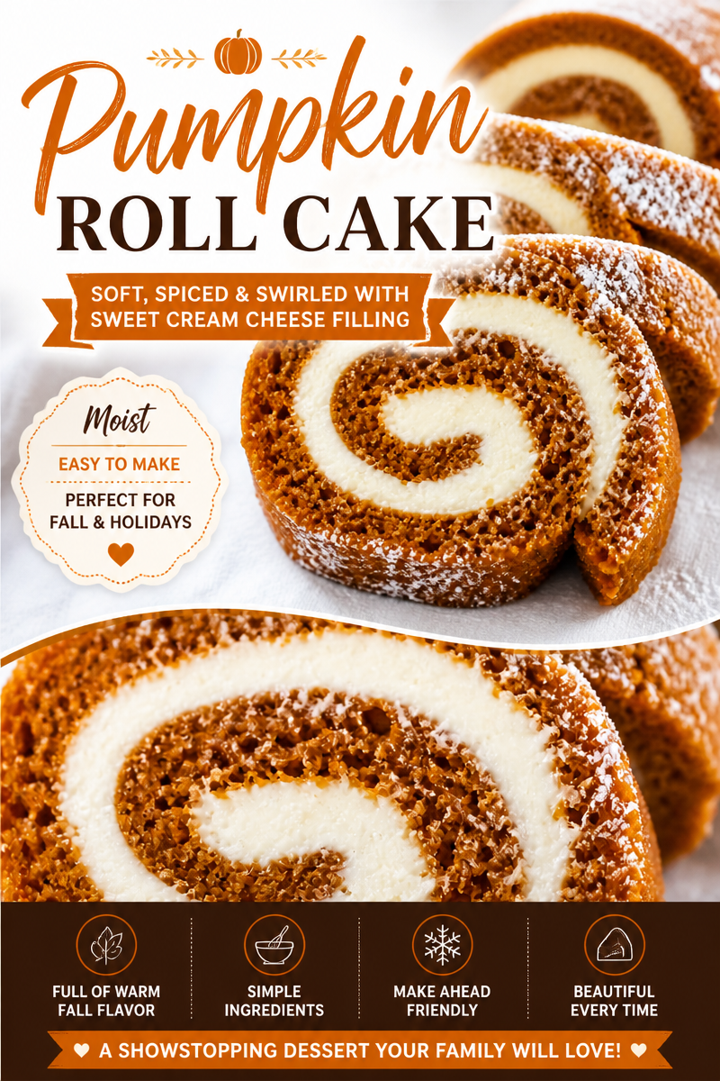 Pumpkin Roll Recipe