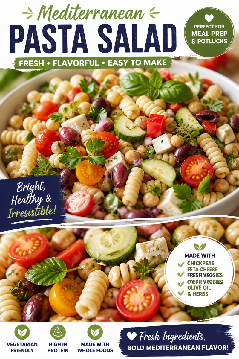 Greek Pasta Salad Recipe