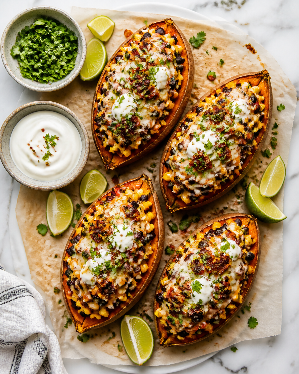 Loaded Sweet Potato Recipe