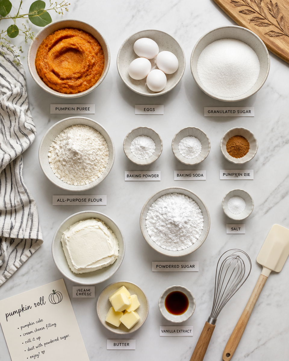 Pumpkin Roll Recipe