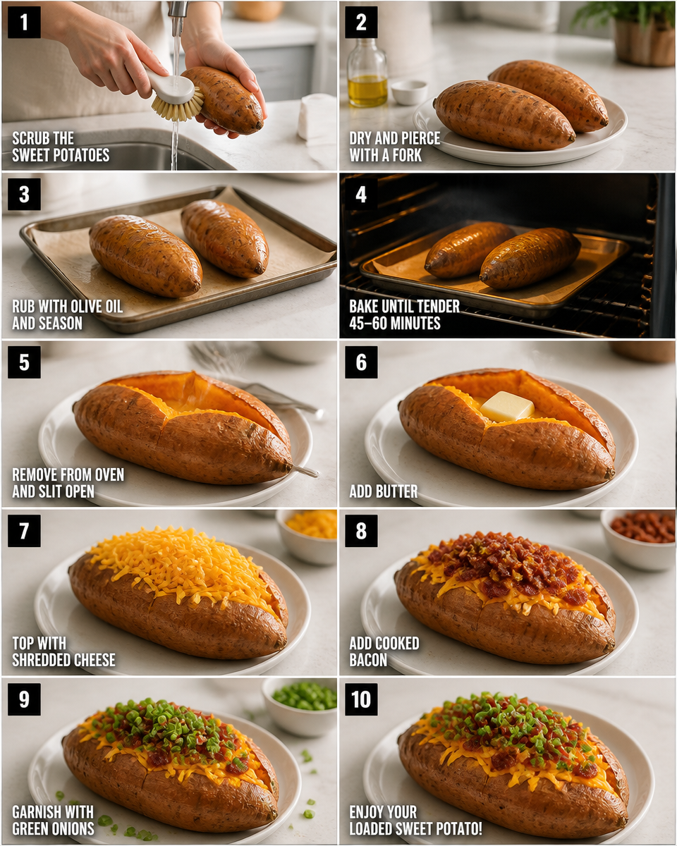 Loaded Sweet Potato Recipe