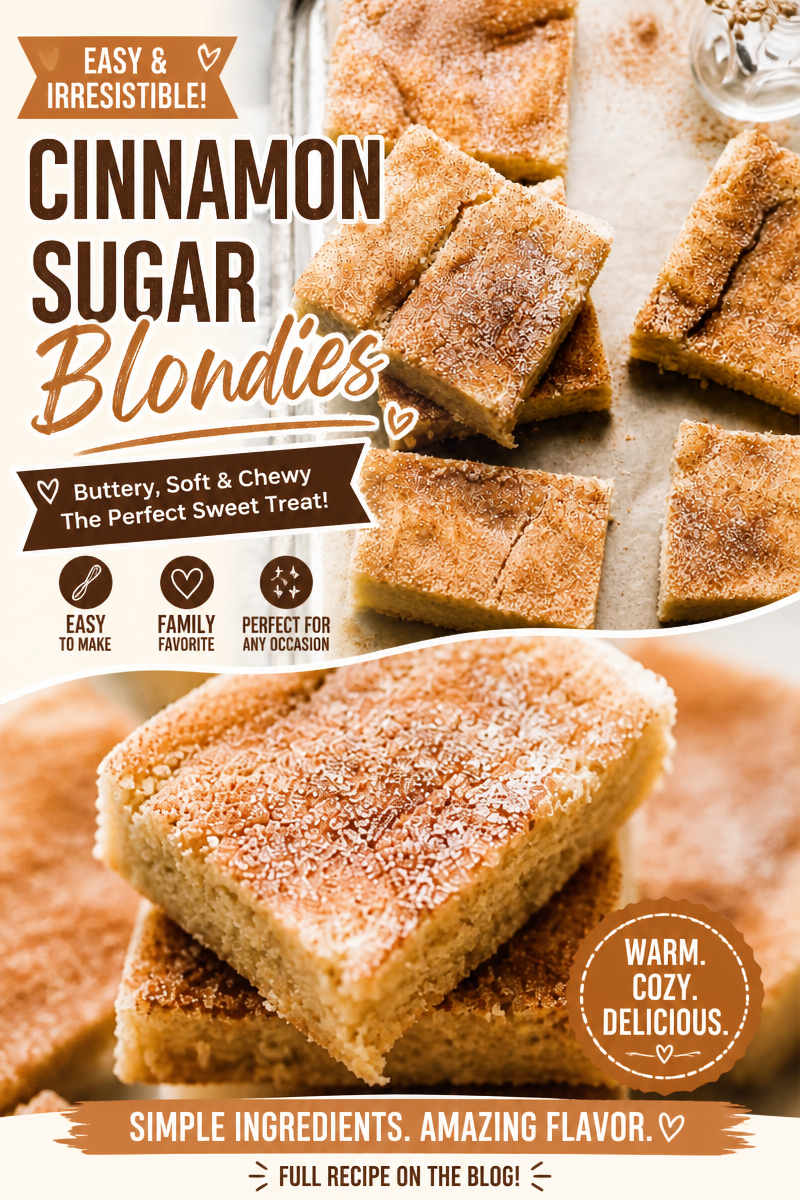 Snickerdoodle Bars Recipe