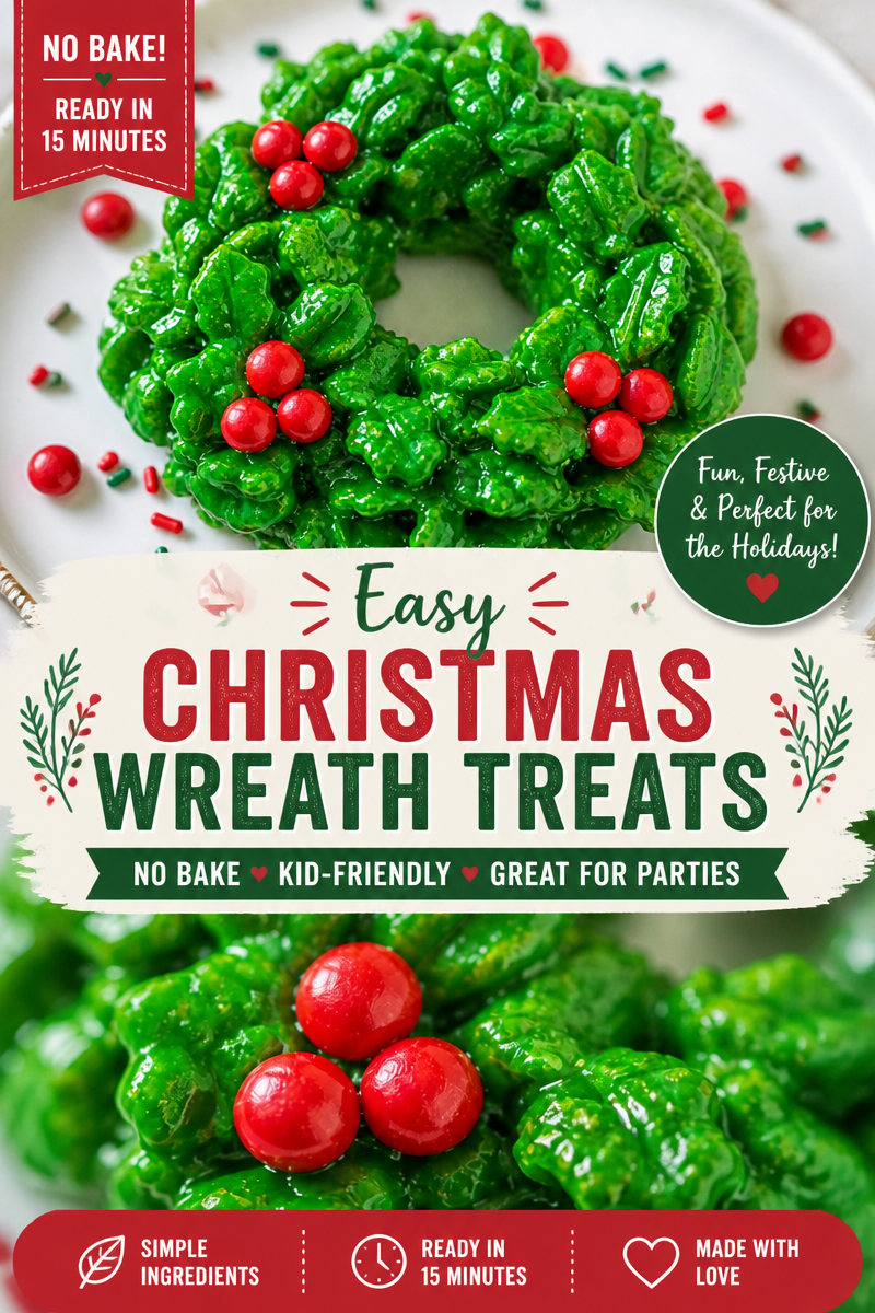 Christmas Wreath Cookies