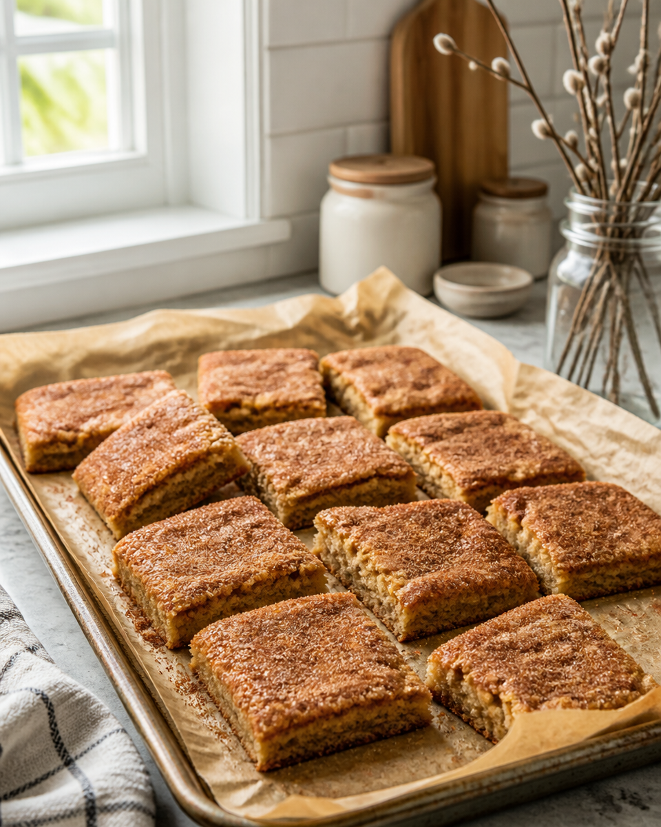 Snickerdoodle Bars Recipe
