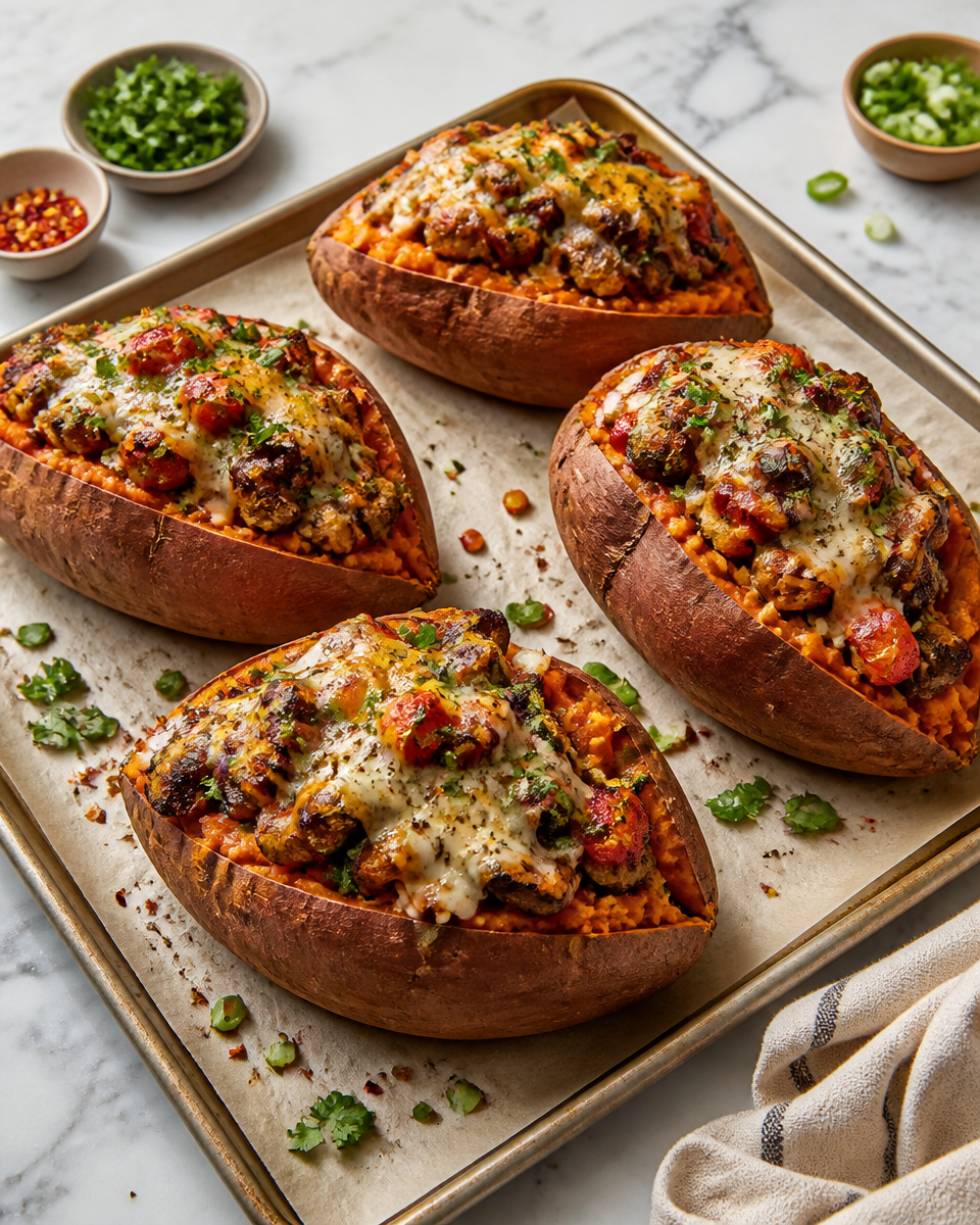 Loaded Sweet Potato Recipe