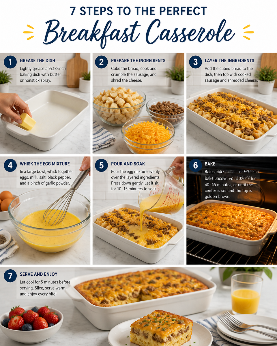 Christmas Morning Breakfast Casserole