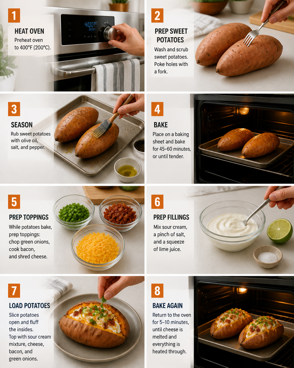 Loaded Sweet Potato Recipe