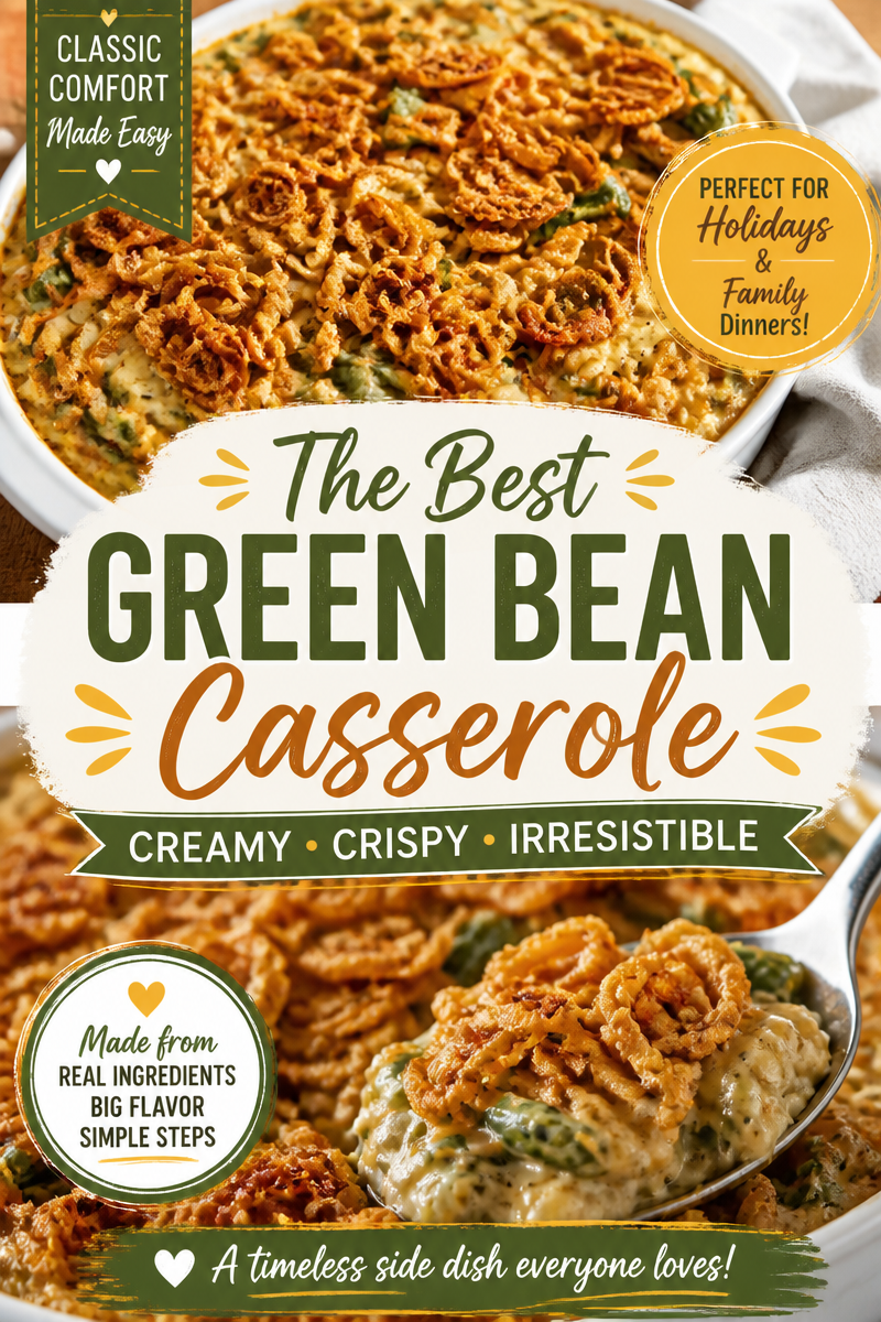 Green Bean Casserole From Scratch