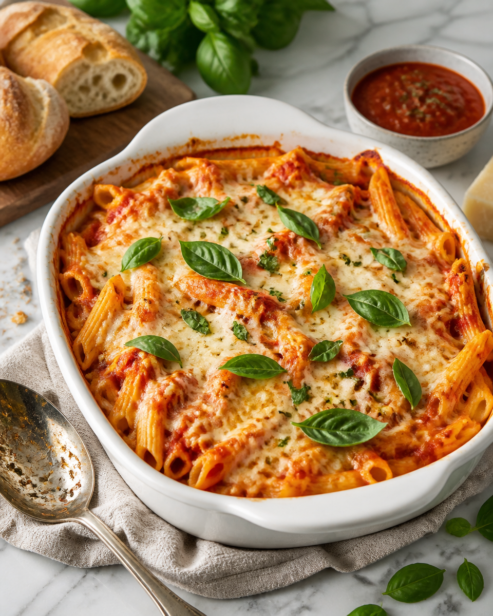 cottage cheese pasta bake