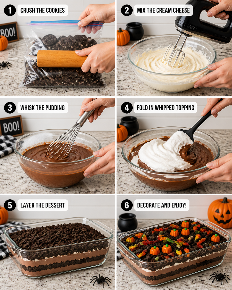 Halloween Dirt Cake Recipe