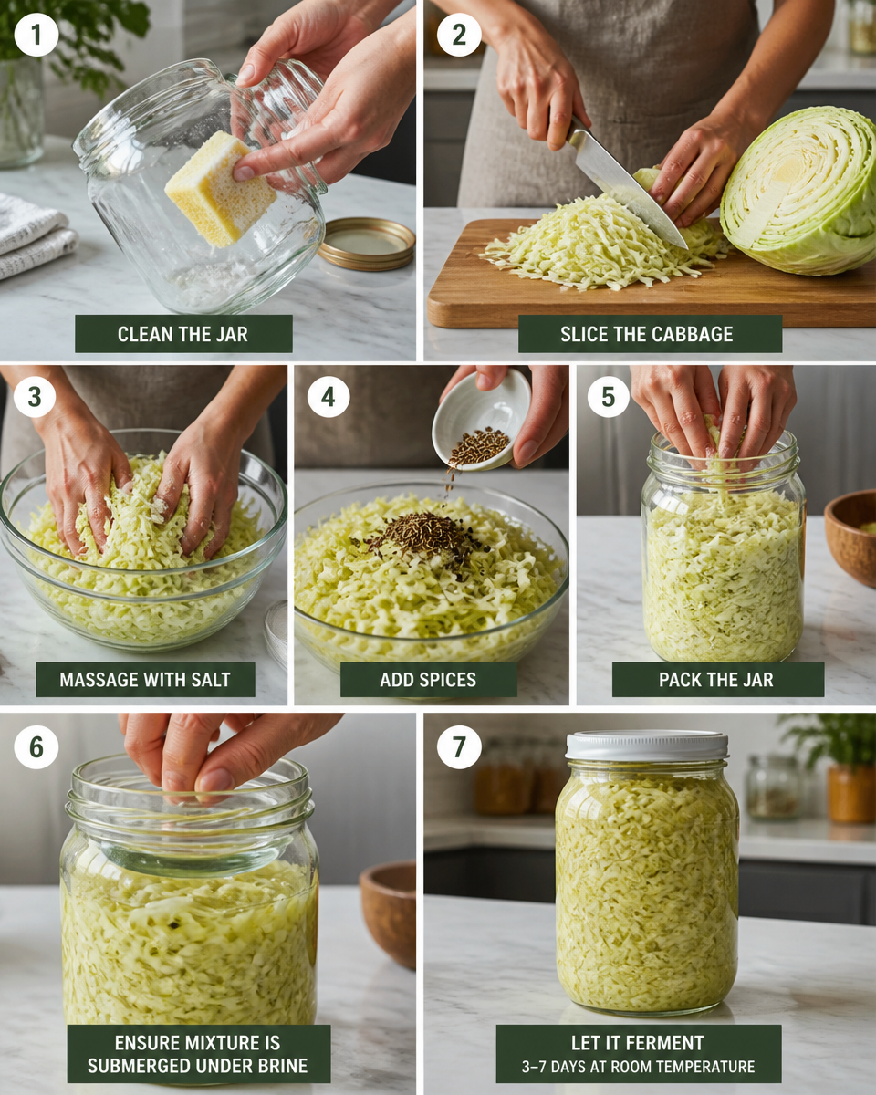 Fermented Cabbage Recipe