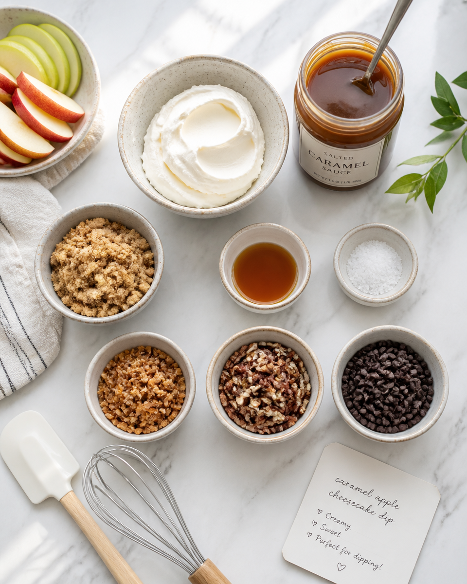 Easy Caramel Apple Cheesecake Dip — Cream Cheese Party