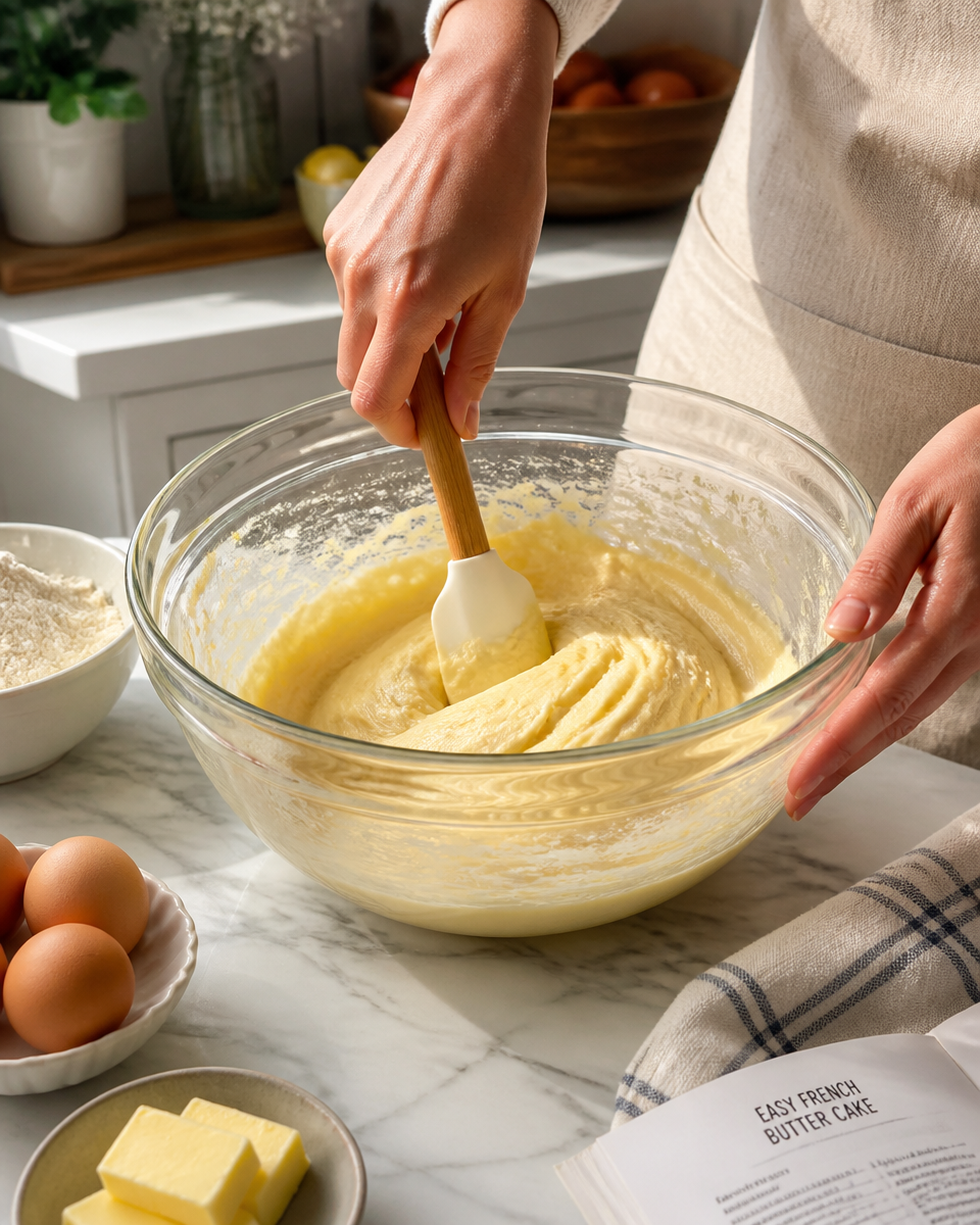 Easy French Butter Cake — Classic Gâteau Breton Recipe