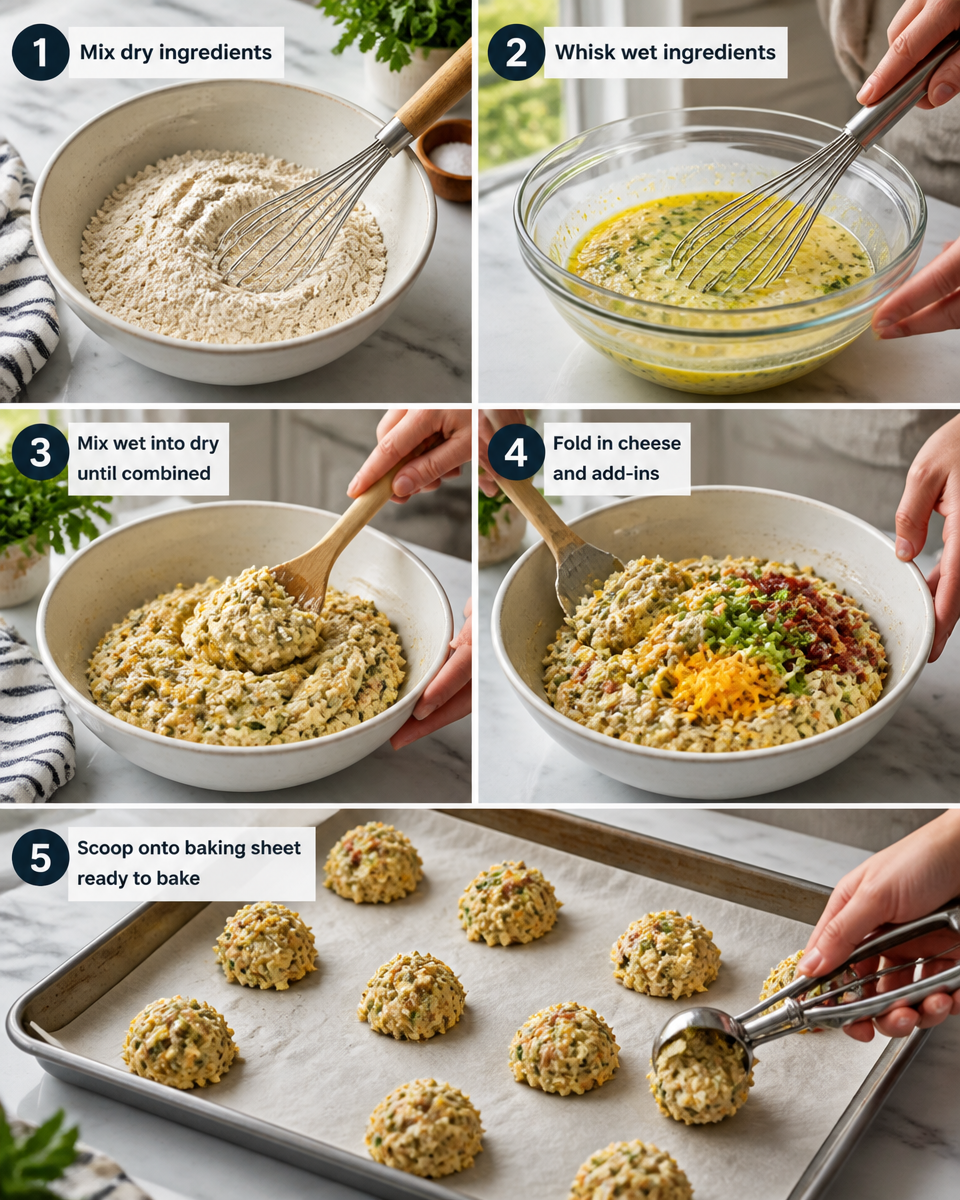 Easy Breakfast Protein Biscuits