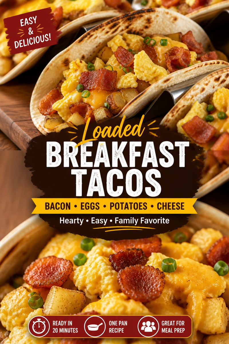 Easy Breakfast Tacos Recipe