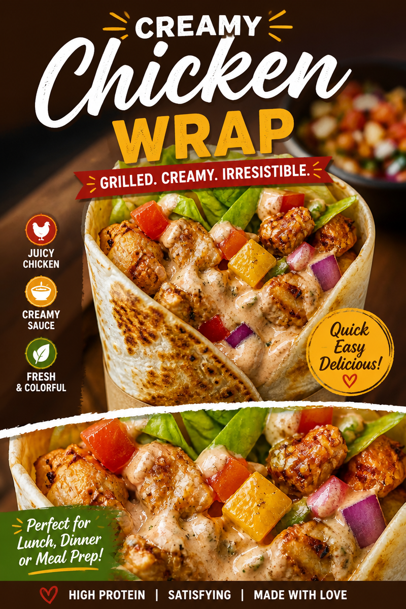 Easy Chipotle Chicken Burrito
