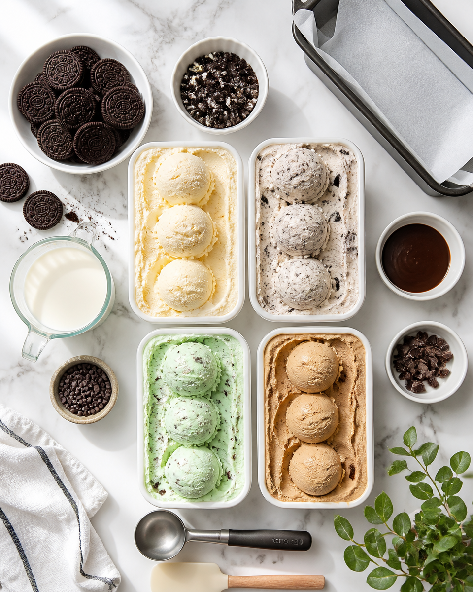 Easy Oreo Ice Cream Sandwich