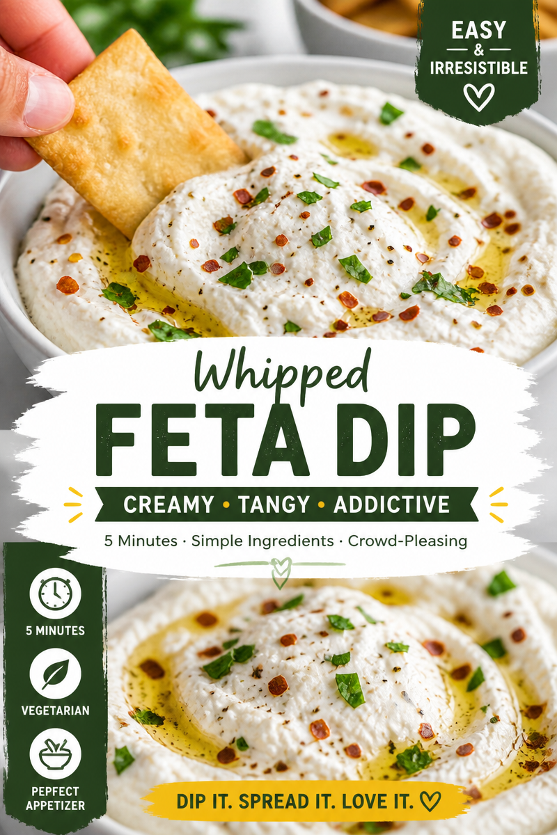Easy Whipped Feta Dip