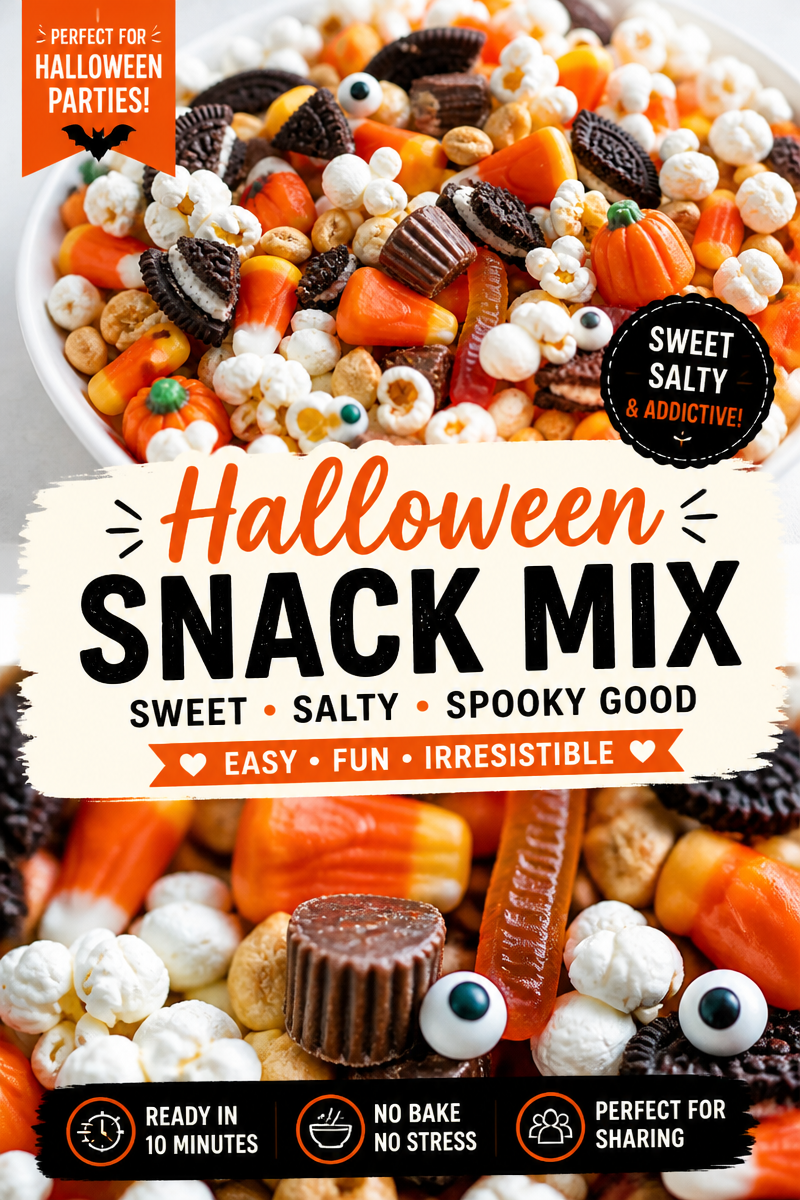 Easy Halloween Popcorn Recipe