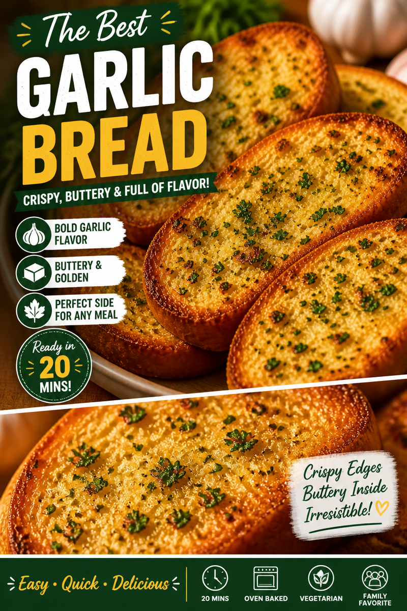 Easy Air Fryer Garlic Bread