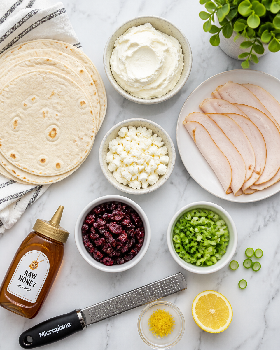 Easy Christmas Appetizers — Cranberry Roll Ups