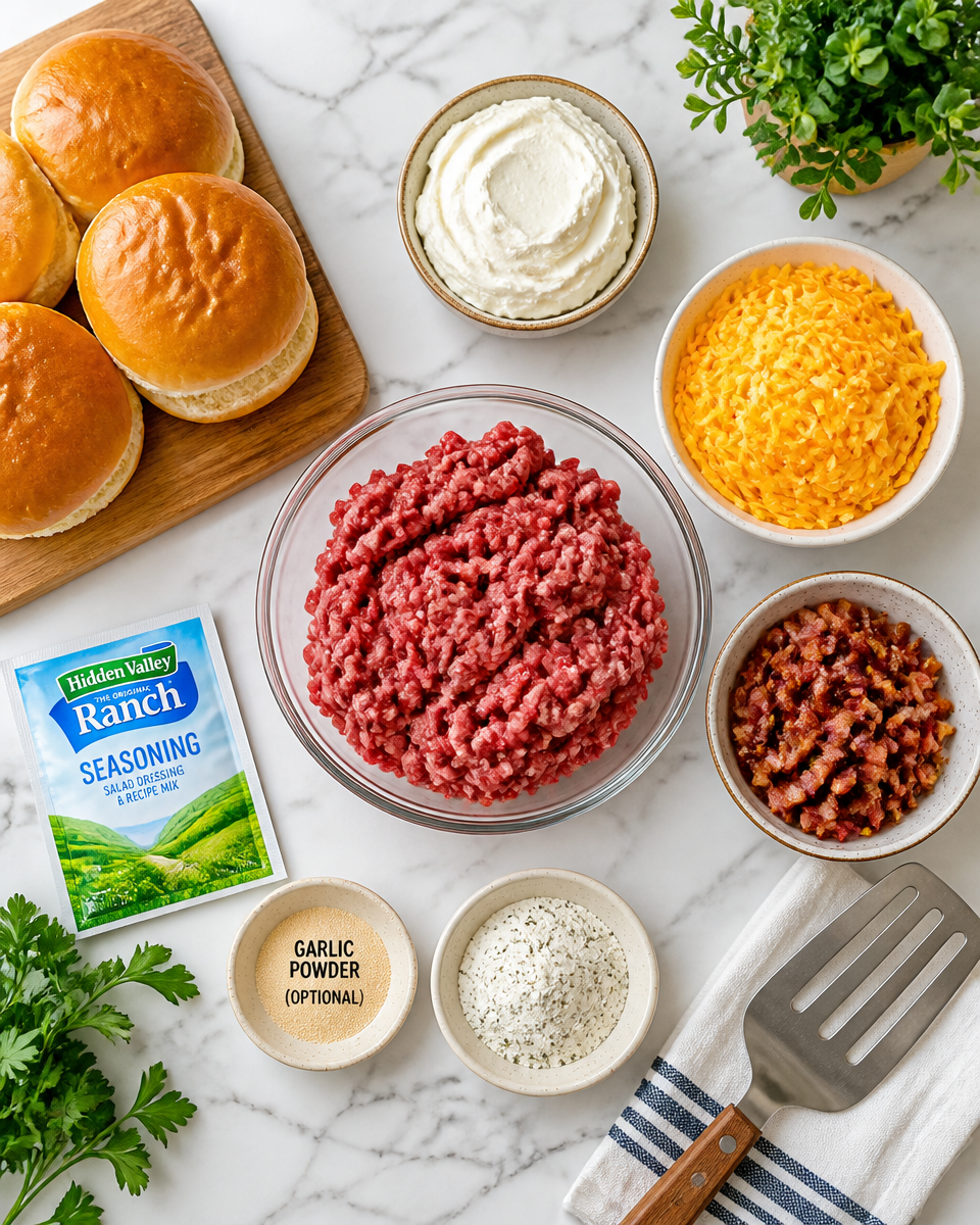 Easy Crack Burger Recipe