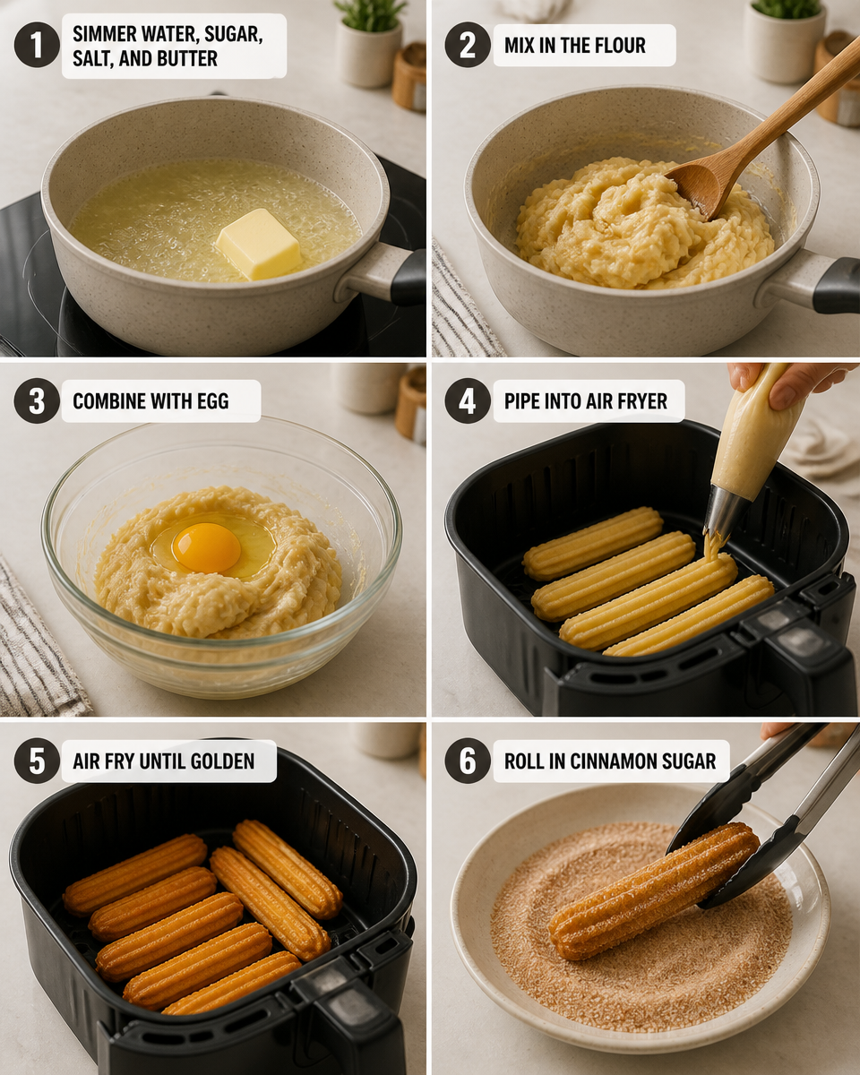 Easy Air Fryer Churros