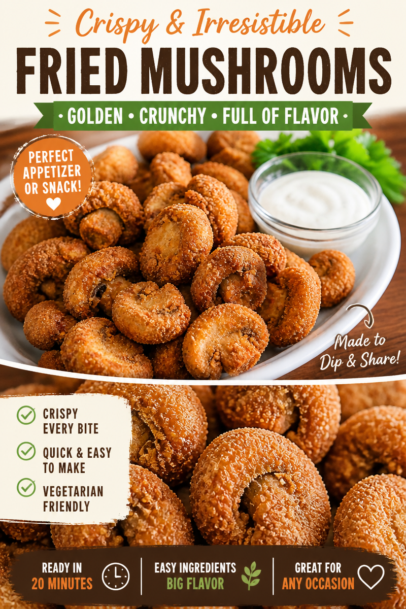 Fried Mushrooms Recipe