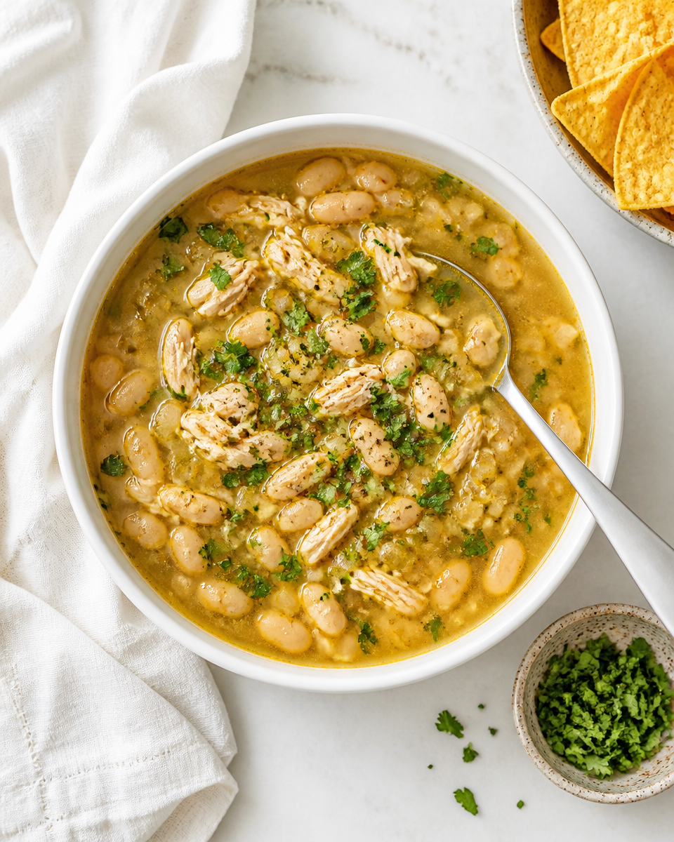 Green Chicken Chili Recipe