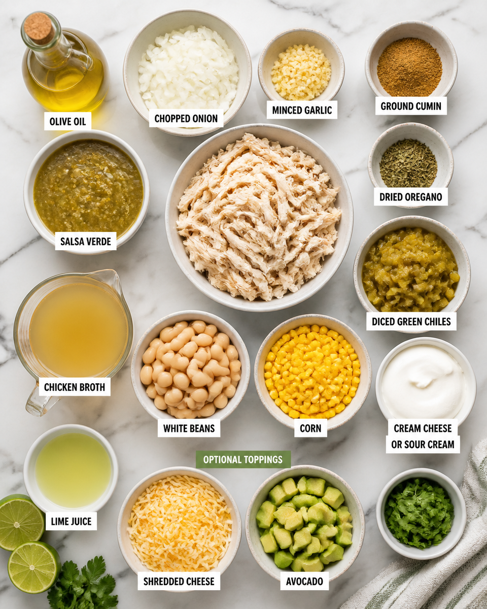 Green Chicken Chili Recipe
