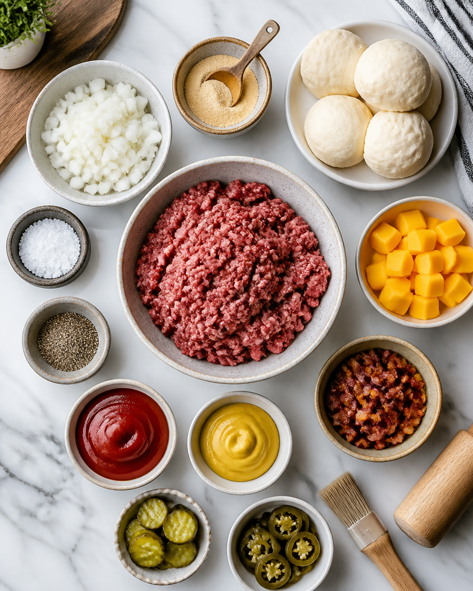 Cheeseburger Bombs Recipe