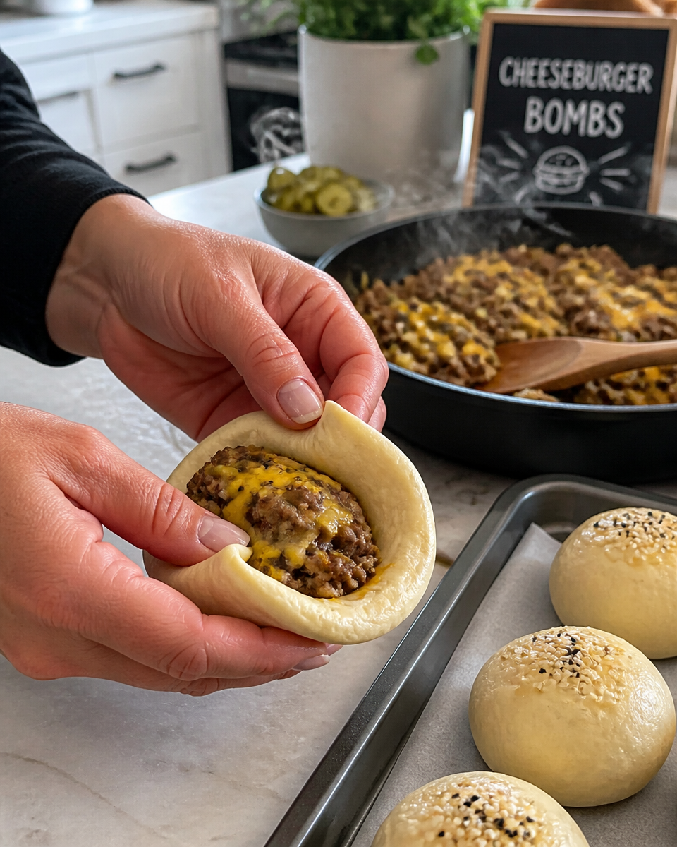 Cheeseburger Bombs Recipe