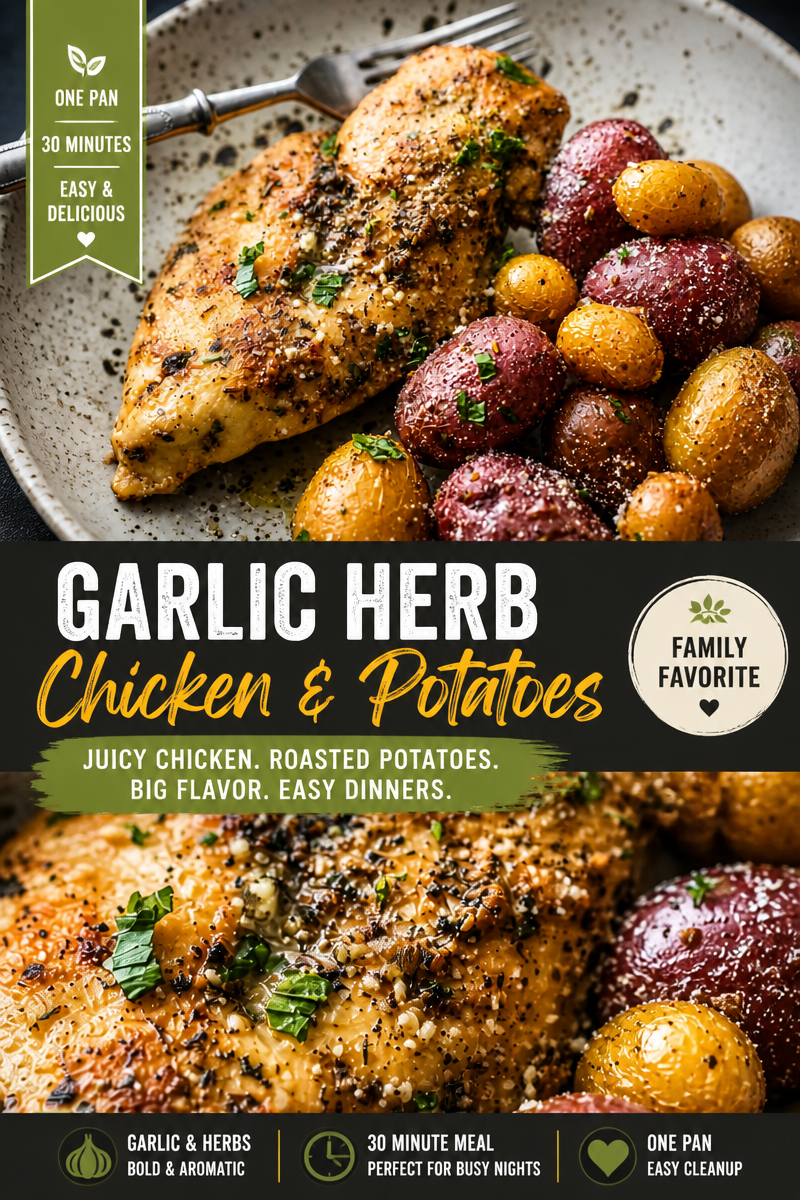 Easy Instant Pot Chicken and Potatoes