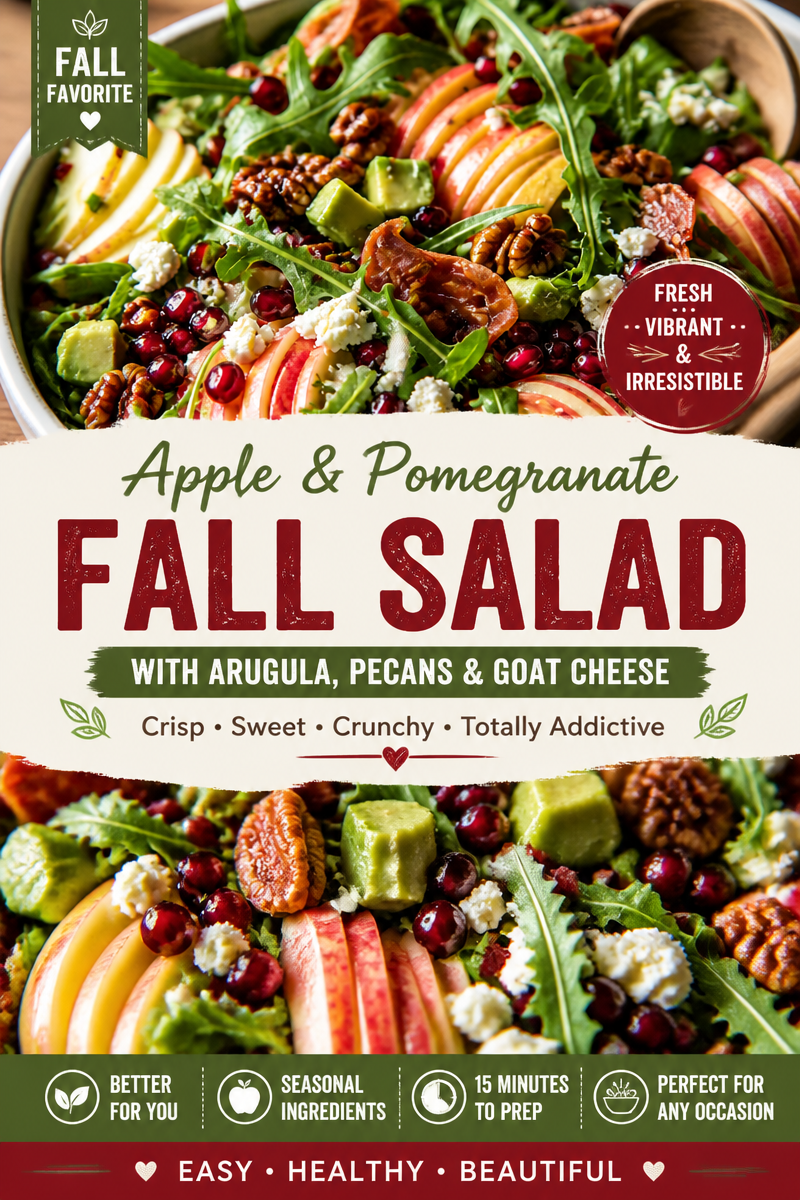 Easy Apple Walnut Salad — Fall Harvest