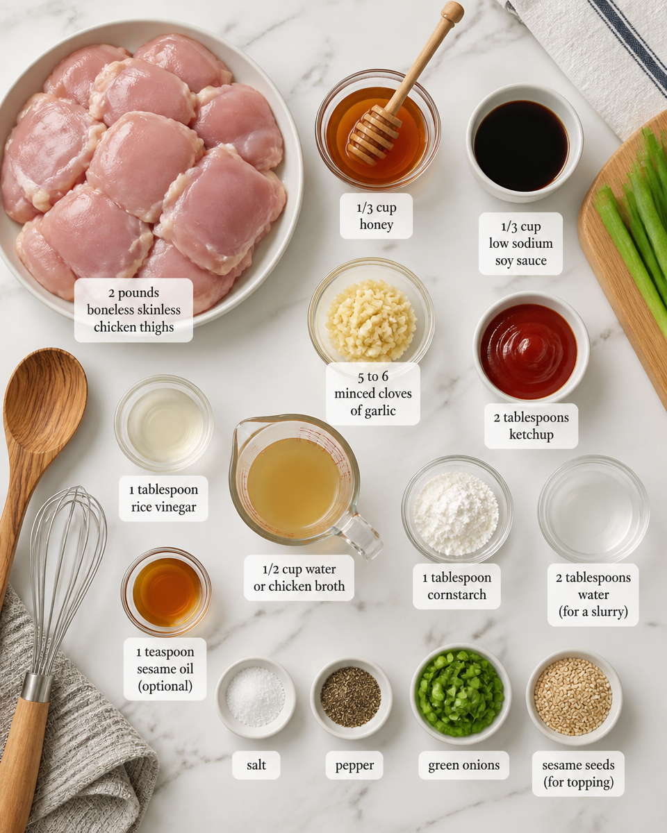 Easy Instant Pot Honey Garlic Chicken