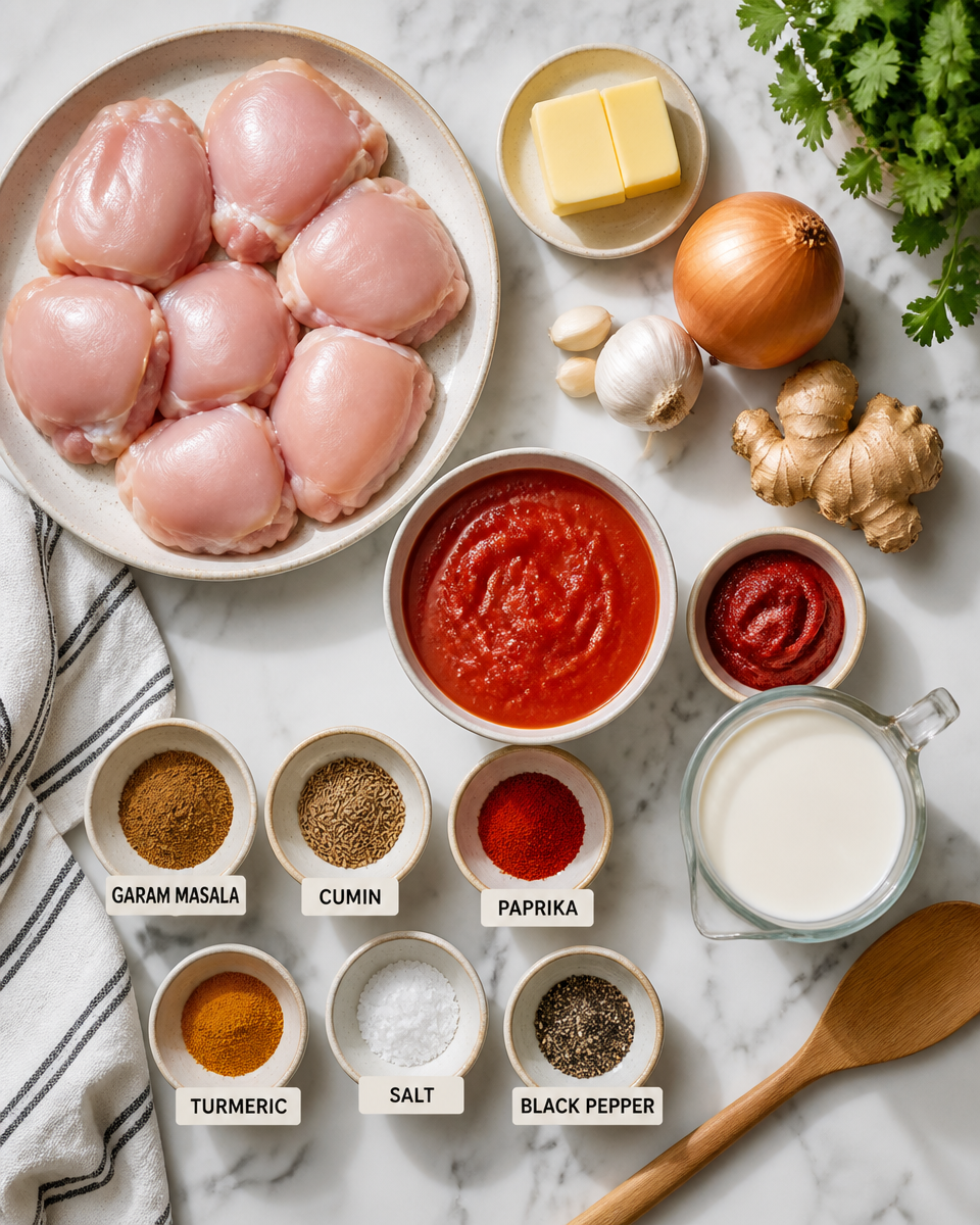 Easy Crockpot Butter Chicken — Slow Cooker Recipe