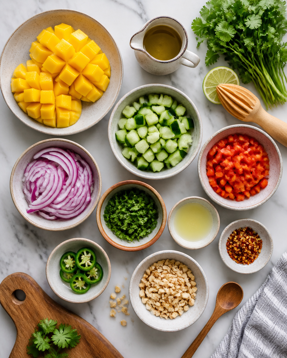 Easy Mango Salad Recipe