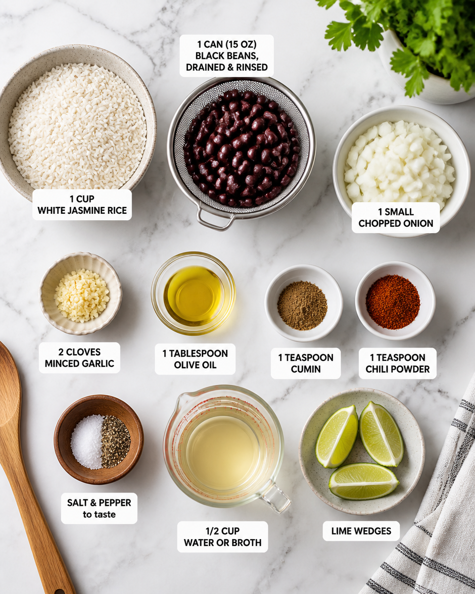 Easy Black Beans and Rice Recipe